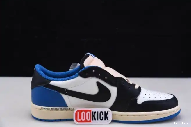 One Kick Retro Air Jordan x Scott Travis Fragment 1 DM7866-140 Low Design x 0525